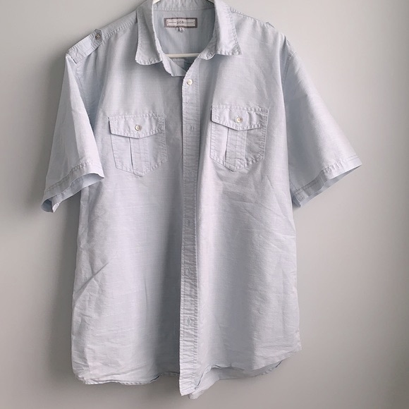 PD&C short sleeve button up men’s L - Picture 1 of 4